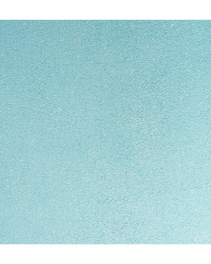 Turquoise Blue Silk Georgette Sequin Fabric 110cm