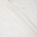 White Plain Pure Raw Silk Fabric, 140 Cms Width, Made in India-D25980