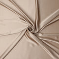 Beige Plain Silk Satin Fabric 110cm | Chinese