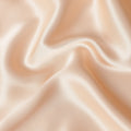 Beige Plain Silk Satin Fabric 110cm | Chinese