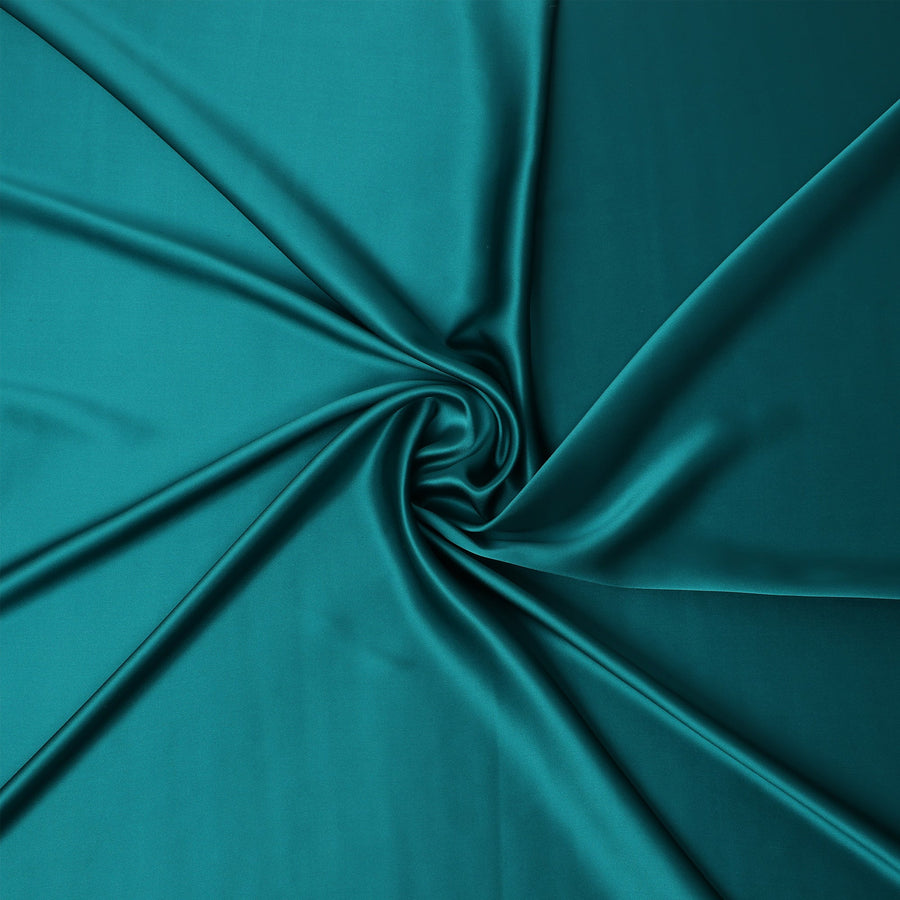 Green Plain Silk Satin Fabric 110cm | Chinese