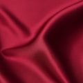 Red Plain Silk Satin Fabric 110cm | Chinese