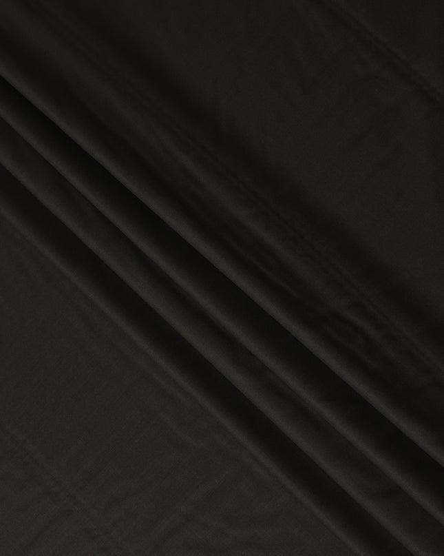 Deep Coffee Brown Premium Blended Poly Wool Suiting Fabric 150 Cm Width Smooth Finish Durable Breathable Wrinkle Resistant Fabric For Suits Blazers Trousers Formal Wear Made In India-D28854 Regal Fabrics