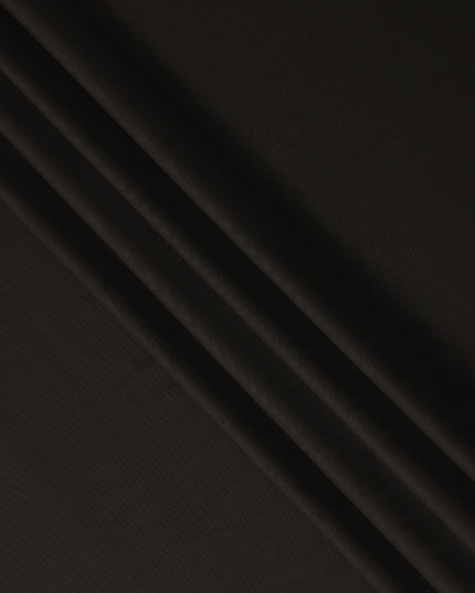 Dark Espresso Brown Premium Blended Poly Wool Suiting Fabric 150 Cm Width Smooth Finish Durable Breathable Wrinkle Resistant Fabric For Suits Blazers Trousers Formal Wear Made In India-D28858 Regal Fabrics