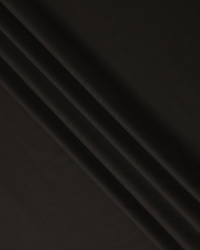 Dark Espresso Brown Premium Blended Poly Wool Suiting Fabric 150 Cm Width Smooth Finish Durable Breathable Wrinkle Resistant Fabric For Suits Blazers Trousers Formal Wear Made In India-D28858 Regal Fabrics
