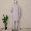 Purple Cotton Silk Men's Kurta Pajama - D29303