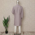 Purple Cotton Silk Men's Kurta Pajama - D29304