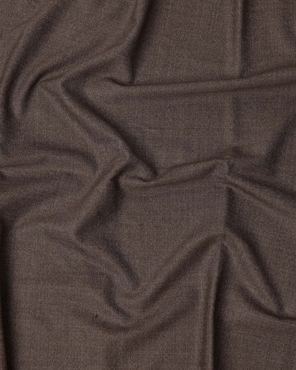 Brown Premium Super 130’s SCABAL English All Wool Suiting Fabric, Width 150 cms, 3.75 Mtrs Cut, Made in United Kingdom-D26787