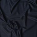 Navy Blue Pinstripe Premium Super 110’s SCABAL English All Wool Suiting Fabric, Width 150 cms, 3.75 Mtrs Cut, Made in United Kingdom-D26782
