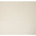 Cream Star-Pattern Beaded Textured Synthetic Blended Fabric, 110 cm Width, Made in India-D26648
