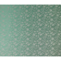 Mint Emerald Floral Silk Satin Fabric 110cm