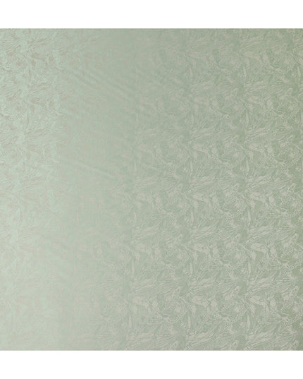 Sage Mint Abstract Silk Satin Fabric 110cm