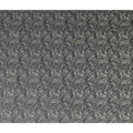 Charcoal Olive Abstract Silk Satin Fabric 110cm