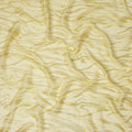 Lemon Yellow Premium Pure Silk Chiffon Fabric with Metallic Lurex Design 110 Cms Width, Made in South Korea-D25861