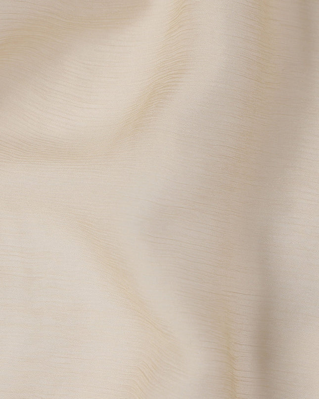 Ivory Cream Silk Chiffon Fabric 110cm | Regal Fabrics