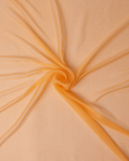 Marigold Amber Silk Chiffon Fabric 110cm | Regal Fabrics