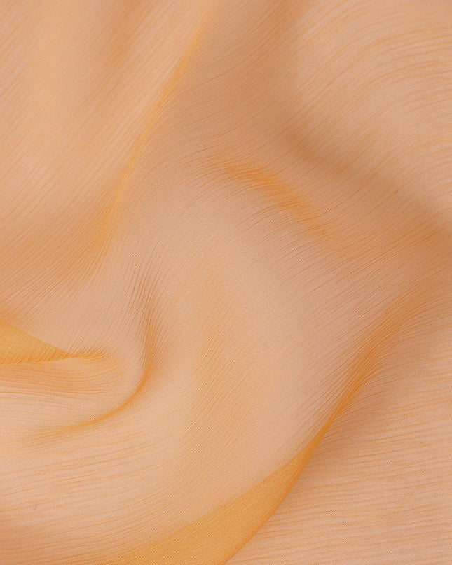 Marigold Amber Silk Chiffon Fabric 110cm | Regal Fabrics