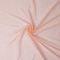 Blush Peach Pink Silk Chiffon Fabric 110cm | Regal Fabrics