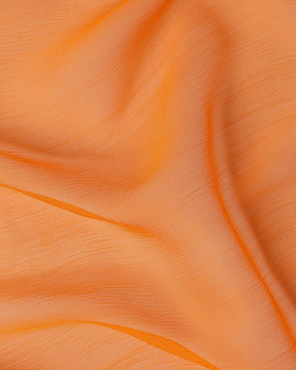 Vivid Orange Silk Chiffon Fabric 110cm | Regal Fabrics