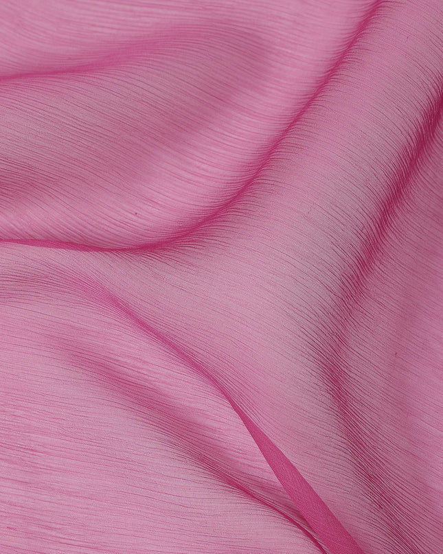 Magenta Berry Pink Silk Chiffon Fabric 110cm | Regal Fabrics
