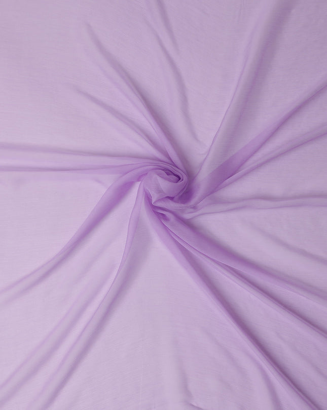Soft Lavender Silk Chiffon Fabric 110cm | Regal Fabrics