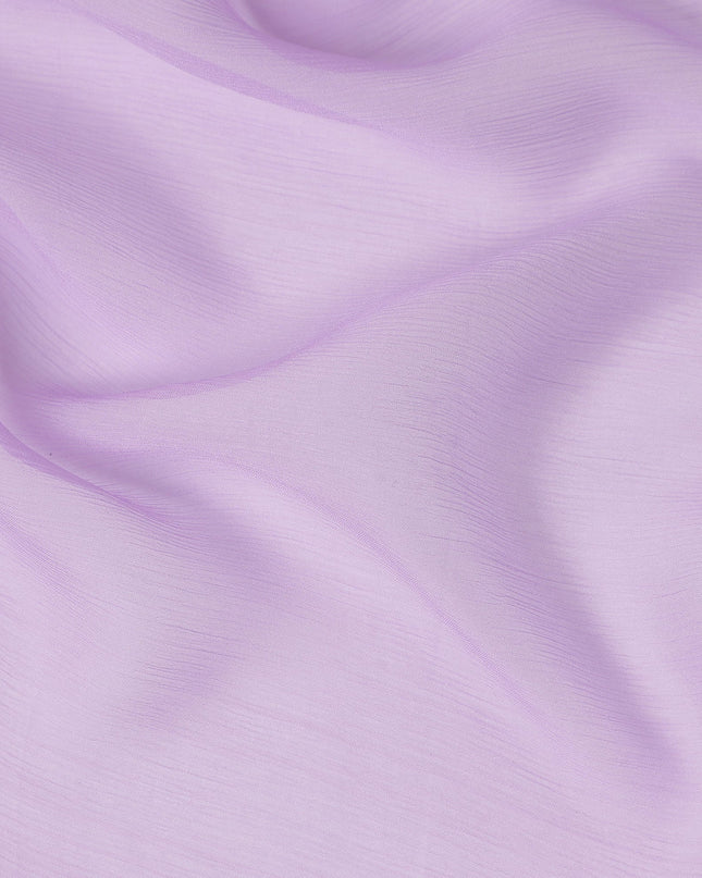 Soft Lavender Silk Chiffon Fabric 110cm | Regal Fabrics
