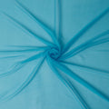 Turquoise Cyan Blue Silk Chiffon Fabric 110cm | Regal Fabric