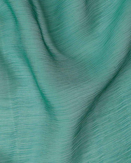 Emerald Green Silk Chiffon Fabric 110cm | Regal Fabrics