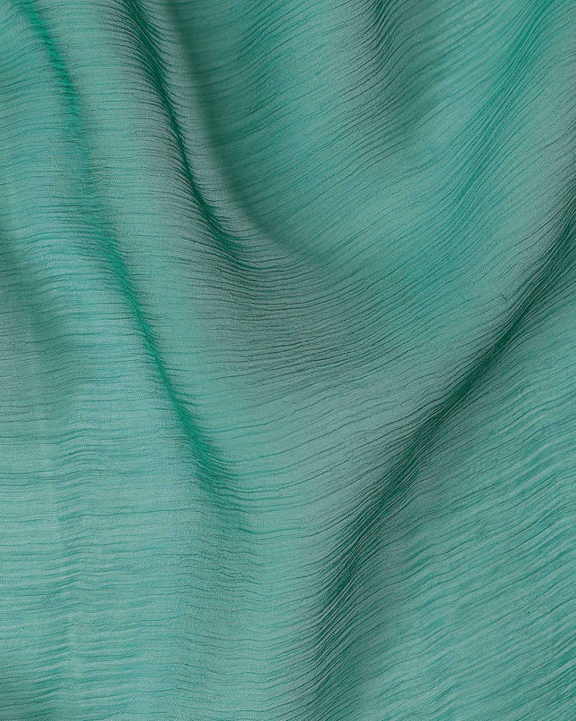 Emerald Green Silk Chiffon Fabric 110cm | Regal Fabrics