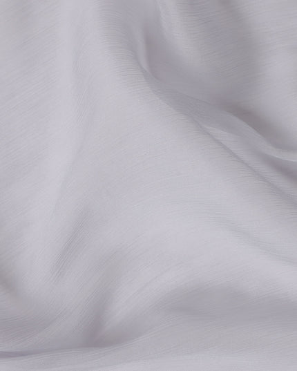 Misty Lilac Grey Silk Chiffon Fabric 110cm | Regal Fabrics