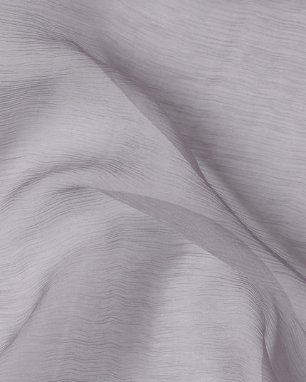 Charcoal Grey Silk Chiffon Fabric 110cm | Regal Fabrics
