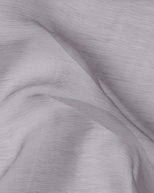 Charcoal Grey Silk Chiffon Fabric 110cm | Regal Fabrics