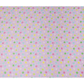 Lilac Lavender Polka Dot Pure Cotton Voile 110cm