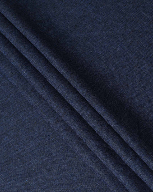 Deep Navy Blue Pure Linen 60 Lea Fabric 150cm
