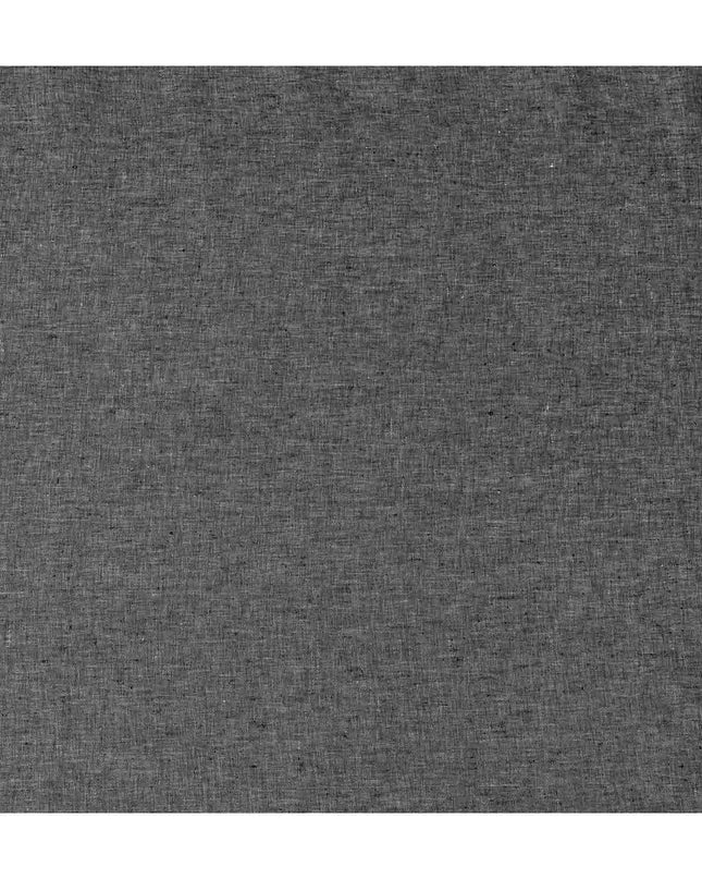 Graphite Grey Pure Linen 60 Lea Fabric 150cm