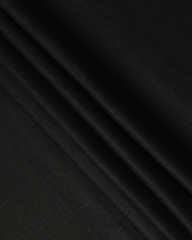 Classic Black Pure Linen 60 Lea Fabric 150cm