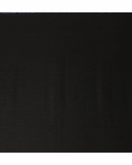 Classic Black Pure Linen 60 Lea Fabric 150cm