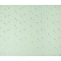 Fresh Mint Green Abstract Lurex Silk Crepe 140cm