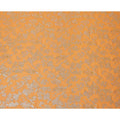 Orange Traditional Somali Silk Chiffon Dirac Fabric with Metallic Lurex, 3.5 Mtrs Piece, Width 140 Cms, Made in South Korea-D26490