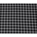 Black and White Shadow Check Cotton Shirting Fabric, 150 Cms Width, Made in India-D26161