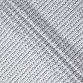 White Grey Striped Blended Cotton Shirting Fabric Soft Woven Linear Design Breathable Apparel Material 150 Cms Width Made in India-D27422 Regal Fabrics
