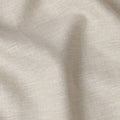 Beige Geometric Textured Pure Linen Fabric, 150 Cms Width, Made in India-D26153