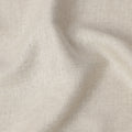 Cream Diamond Weave Textured Linen Shirting Fabric, 150 Cms Width, Made in India-D26152