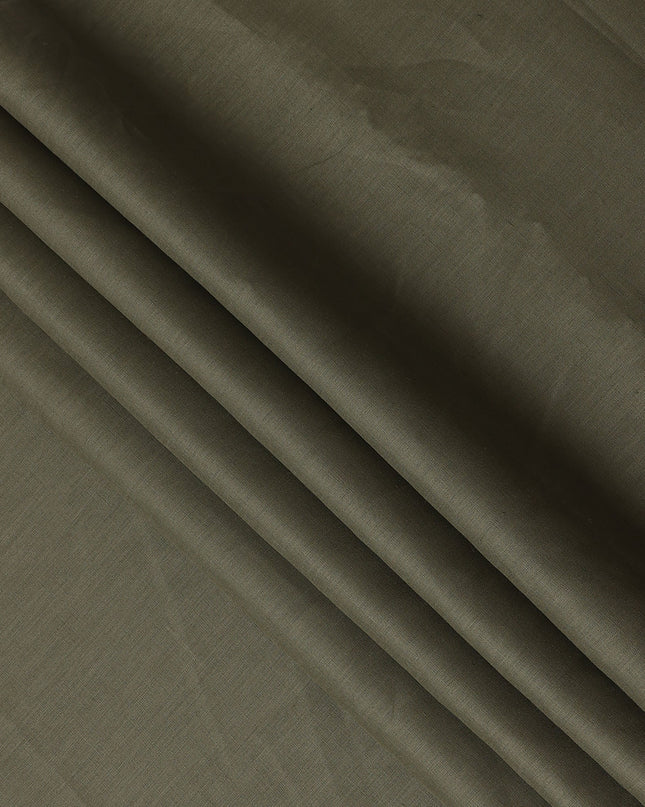 Olive Green Solid Plain Pure Linen Fabric Soft Breathable Lightweight Natural Linen Cloth for Apparel Sewing Craft Dressmaking Material 150 Cms Width Premium Quality Indian Origin Linen Fabric-D28475