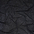 Onyx Black Silk Georgette Sequin Fabric 110cm