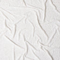 Pearl White Silk Georgette Sequin Fabric 110cm