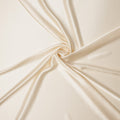 Ivory Cream Premium Pure Silk Satin Fabric 110 Cms Width, Made in China-D25828