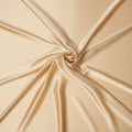 Golden Beige Premium Pure Silk Satin Fabric 110 Cms Width, Made in China-D25829