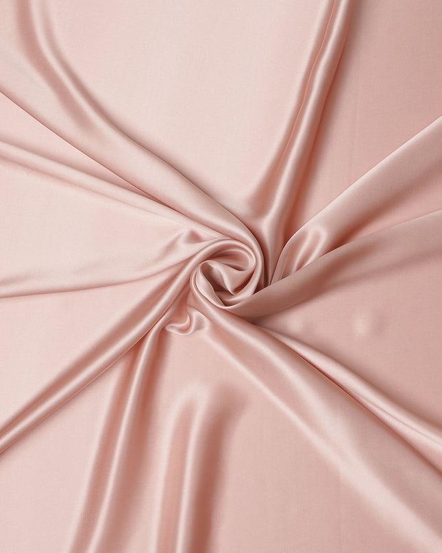 Blush Peach Pure Silk Satin Fabric 110 Cms Width, Made in China-D25811