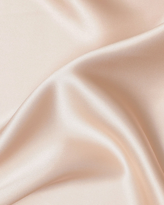 Nude Pink Premium Pure Silk Satin Fabric 110 Cms Width, Made in China-D25832 Regal Fabrics
